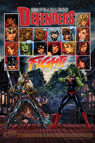 Illustration for article titled The Fearless Defenders Issue 3